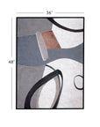 Sumter Canvas Art - Gray