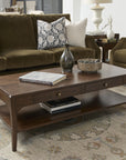 Sylvie - Rectangular Coffee Table - Dark Brown