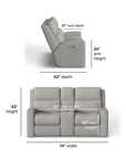 Score - Power Reclining Loveseat