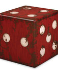 Dice - Accent Table - Red