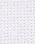 Stonewashed Cotton Waffle Weave - Queen Duvet Cover Set Set of 3 - White