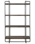Stilo - Urban Industrial Etagere - Dark Brown