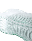 Glass Platter - Pearl Silver