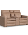 Dutch - Power Reclining Loveseat With Console, Power Headrest & Lumbar