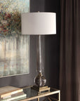 Crista - Crystal Lamp - Silver