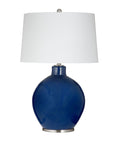 Navy Sphere Table Lamp - Navy