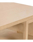 Richmond Modular Office Desk and 3 Wide Bookshelf Set