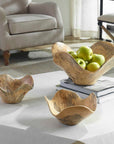 Tamarine - Wood Wall Art (Set of 3) - Light Brown
