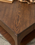 Sylvie - Rectangular Coffee Table - Dark Brown
