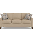 Moxy - Fabric Sofa, Curved Sock Arms
