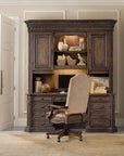 Rhapsody - Tilt Swivel Chair - Beige / Dark Brown