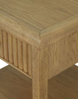 Reed - Chairside Table - Driftwood Oak