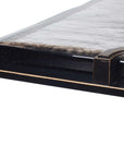 Eisen - Textured Glass Accent Table - Bronze