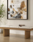 Haden - Upholstery Bench - White