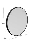 Levigne - Wall Mirror - Black