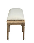 Milton - Bench - Beige / Light Brown