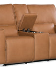 MS - Miles Zero Gravity Console Loveseat With Power Recline & Power Headrest