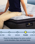 Perfect Sleeper - 14.5" Blue Lagoon Nights Plush Pillow Top Mattress