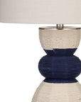 Kareen - Table Lamp - Blue / Beige