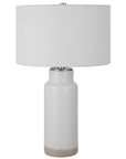 Albany - Farmhouse Table Lamp - White