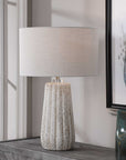 Pikes - Table Lamp - Stone-Ivory