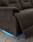 Zofa - Power Sleep Sofa With Power Headrests & Lumbar