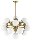 Droplet - 16 Light Sputnik Chandelier
