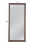 Juniper - Floor Mirror - Dark Gray