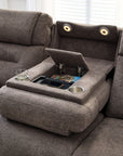 Zofa - Power Sleep Sofa With Power Headrests & Lumbar