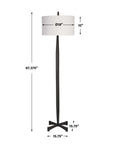 Counteract - Rust Metal Floor Lamp