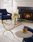 Crescent - Coffee Table - Gold