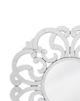 Adventurine - Wall Mirror - White