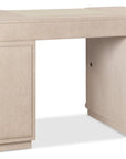 Marlowe - Knee-Hole Desk - Polished Limestone