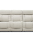 Moorehead - 3P Sofa Zero Gravity, Drop Down Table With Lights, Wireless Charger And Two Cupholders - Kona-White