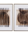 Together Canvas Art Set of 2 - Light Brown