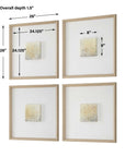Now & Then - Abstract Art (Set of 4)