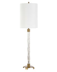 York - Crystal Buffet Lamp - Brass