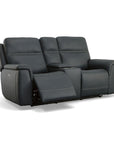 Sawyer - Power Reclining Loveseat With Console, Power Headrests, Lumbar