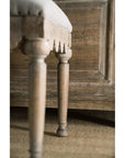 Boheme - Madera Bed Bench - Gray / Light Brown