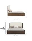 Athens - Upholstered Storage Bed