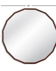 Langley - Wall Mirror - Brown