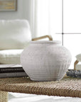 Floreana - Round Vase - White