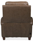 MS - Julian Zero Gravity Power Recliner with Power Headrest - Dark Brown