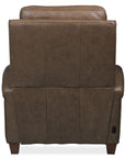 MS - Julian Zero Gravity Power Recliner with Power Headrest - Dark Brown