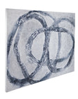 Altarium Canvas Art - White / Blue