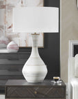 Potter - Table Lamp - Striped Ivory Blue