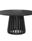 Mateo - Round Dining Table - Black