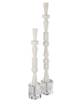 Norte - Stone Sculptures (Set of 2) - White