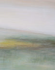 Awakening - Hand Painted Landscape Art - Blue / Brown / Green / White / Yellow