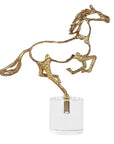 Gallop - Sculpture - Gold